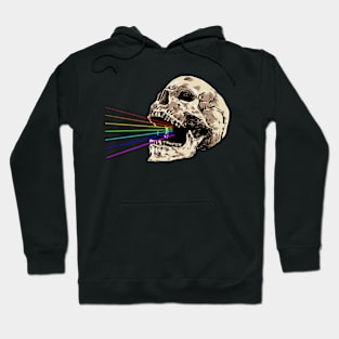 rainbow skull Hoodie